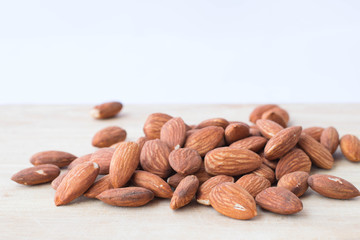 delicious almond in the kitchen