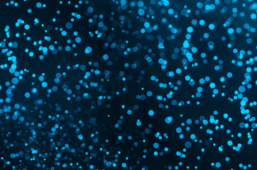 abstract blue bokeh background for cristmas and happy new years celebration and other. abstract  background for backdrop and presentation.