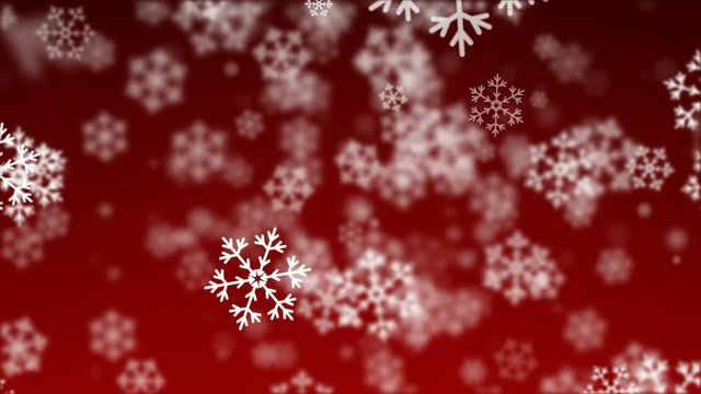 Christmas snowflakes (Loop)
