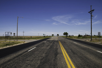Fototapeta premium Old Route 66 (Texas)
