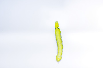 Green worm.
