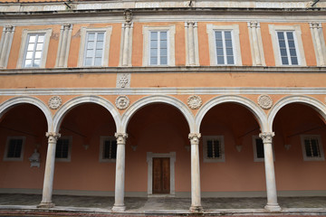 Palais de l'archevêché de pise en Toscane, Italie