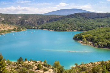 Lake of Sainte-Croix, France