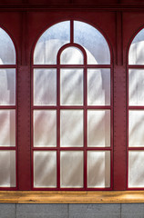 Railway station in Antwerpen Belgium