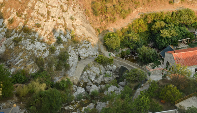 Montenegro, Stari Bar-Old town,