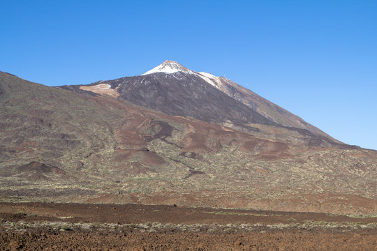 Peak of the volcano El Teide, on Tenerife