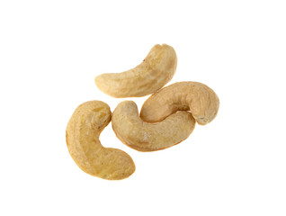 cashew isolated on white background