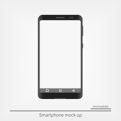Realistic smartphone mockup