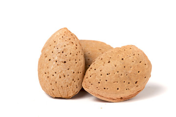 Three sweet almonds