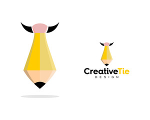 Creative Tie Fashion Design Logo