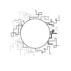 Obraz premium Creative abstract design background.