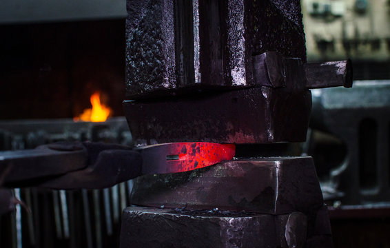 Blacksmith at work