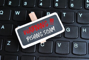 Warning! Pishing scam