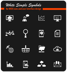 social network icon set