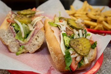 Delicious Full Sandwich 