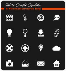 user interface icon set