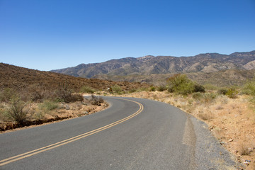 Desert Mountain roads