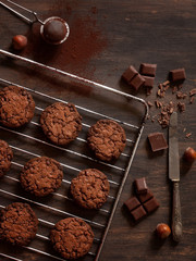 Home made chocolate cookies