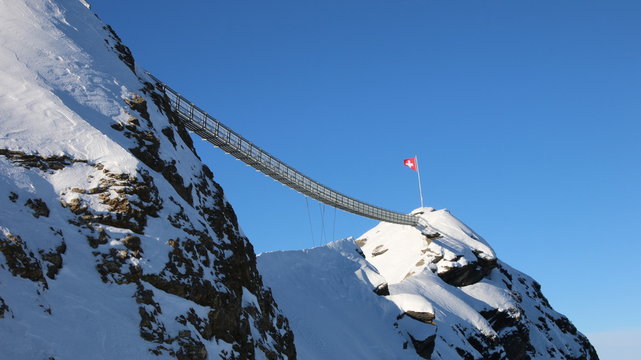 Nature, Alps, Peak Walk, Glacier, Switzerland, sky, snow