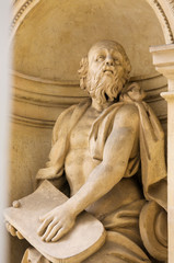 Statue of Moses at Prague Loreta