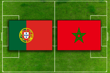 Portugal gegen Marokko