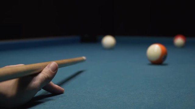 American Pool, the shot eight ball missing billiard pocket