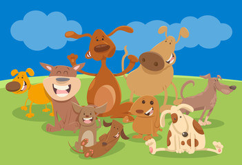 dogs and puppies cartoon characters