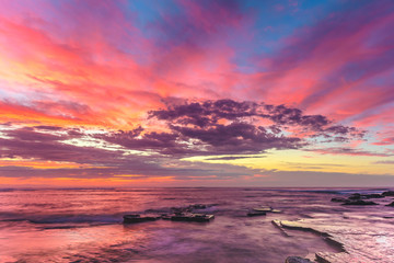 Colourful Sunrise Seascape