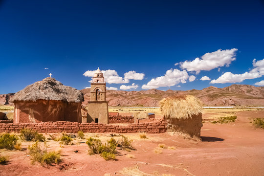 Small church in Bolivia