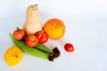 Assortment of fresh vegetables