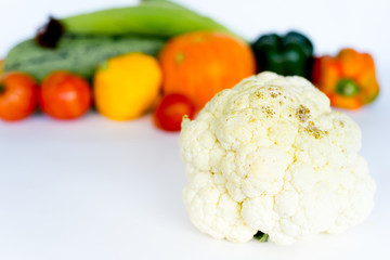 Assortment of fresh vegetables