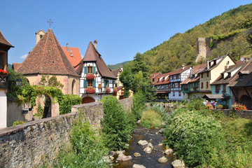 Fototapeta na wymiar Kaysersberg, Alsace – Elsaß, France
