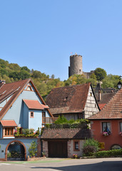 Fototapeta na wymiar Kaysersberg, Alsace – Elsaß, France