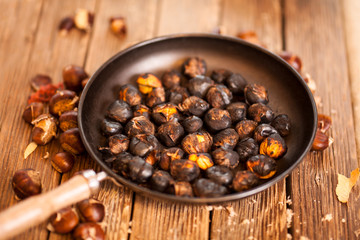 Roasted chestnuts