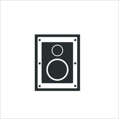 Speaker icon. Vector Illustration
