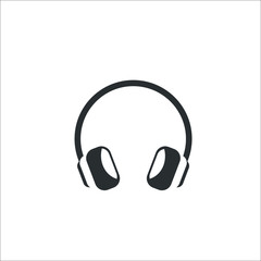Headset icon. Vector Illustration