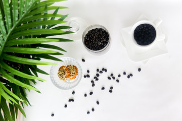 Cofee beans composition