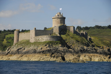 Fototapeta na wymiar Fort La Latte near Cap Frehel Brittany France