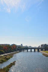 Fototapeta premium 京都 鴨川