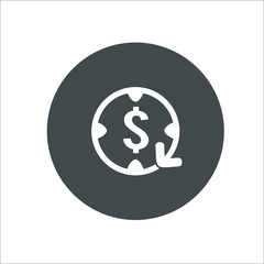 Money icon. Vector Illustration