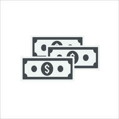 Money icon. Vector Illustration
