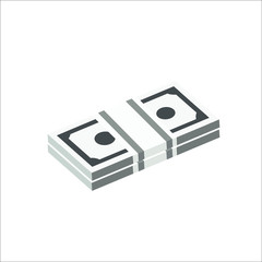 Money icon. Vector Illustration