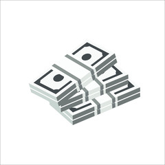 Money icon. Vector Illustration