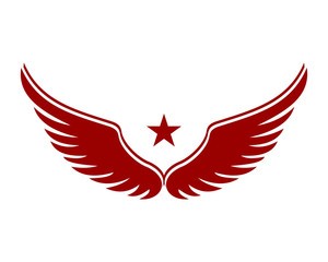 red brown wing