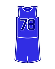 Basketball uniform