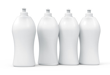 Dishwashing bottle mockup