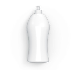 Dishwashing bottle mockup