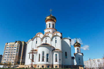 Fototapeta na wymiar Eastern orthodox crosses