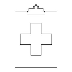 Obraz premium Medical Outline symbol