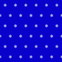 Fototapeta na wymiar blue snowflakes background. vector seamless pattern